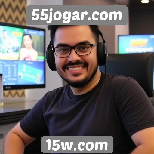 Experiência de usuário no site 55jogar